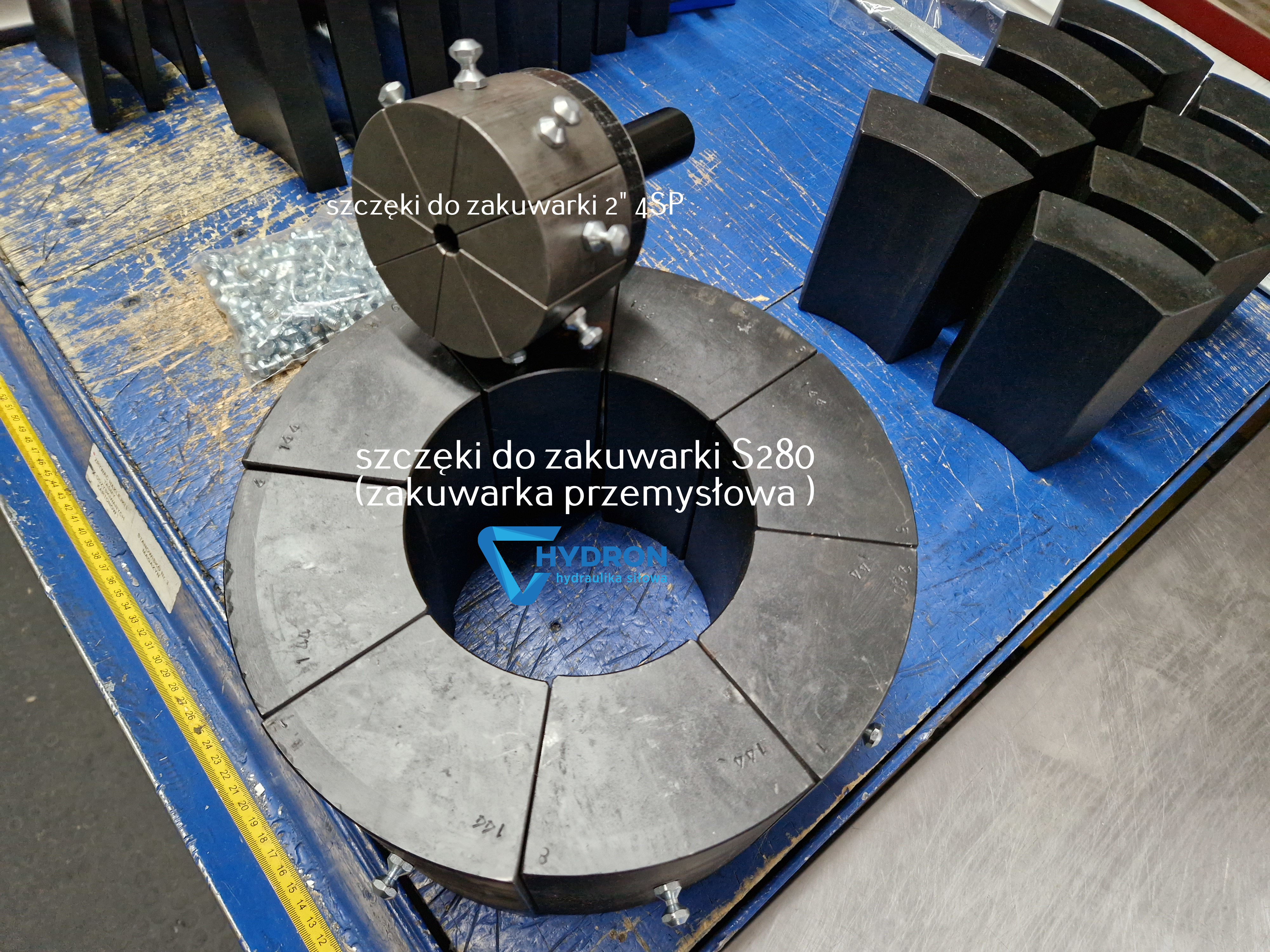 szczęki do zakuwarki przemysłowej